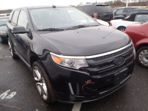 2013 ford edge sport low miles free shipping salvage repairable rebuildable $$$$