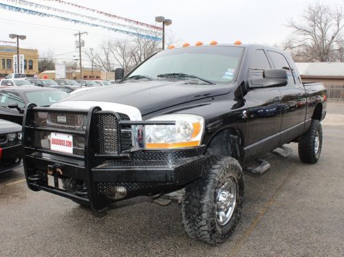 5.9l diesel 4x4 slt lone star power seat lifted bedliner off road tires cd mp3