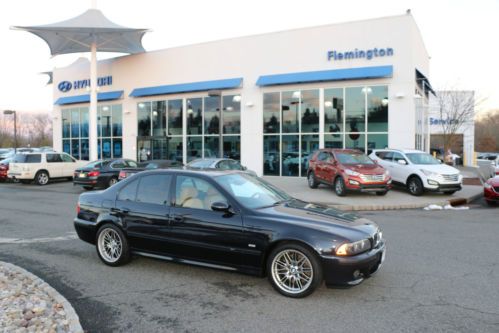 2003 bmw m5 sport sedan 4-door 5.0l low reserve rare navigation sunroof leather