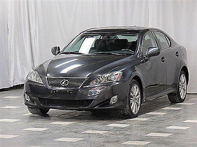 2008 lexus is250 awd 59k 6cd sunroof heated leather sedan finance here  4x4 4wd