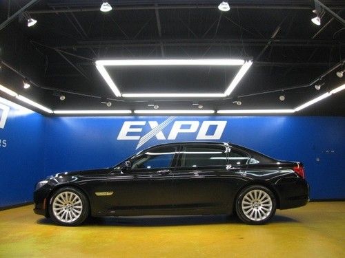Bmw 750li sport luxury seating front and rear premium sound convenience nav