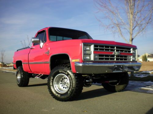 1986 chevy 4x4 short bed silverado 100% rust free