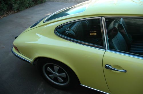 1973 911T coupe light yellow, well documented, no rust, US $59,000.00, image 6