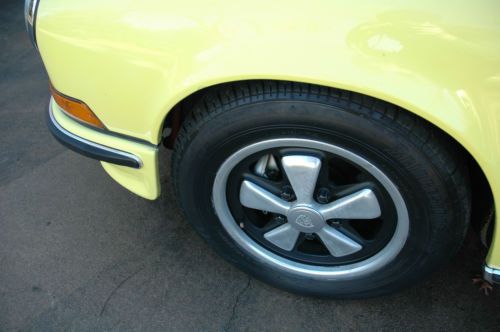 1973 911T coupe light yellow, well documented, no rust, US $59,000.00, image 7