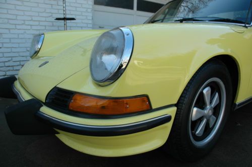 1973 911T coupe light yellow, well documented, no rust, US $59,000.00, image 8