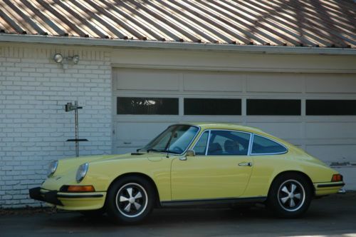 1973 911T coupe light yellow, well documented, no rust, US $59,000.00, image 9