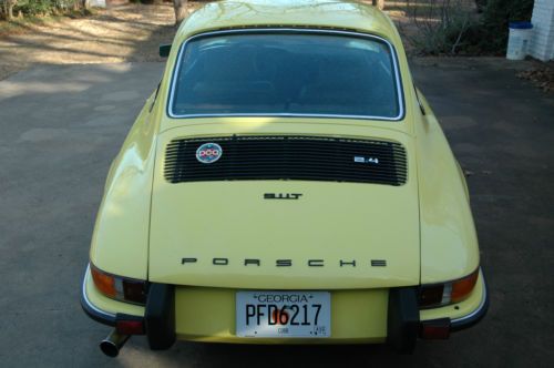 1973 911T coupe light yellow, well documented, no rust, US $59,000.00, image 14