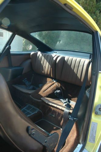 1973 911T coupe light yellow, well documented, no rust, US $59,000.00, image 16