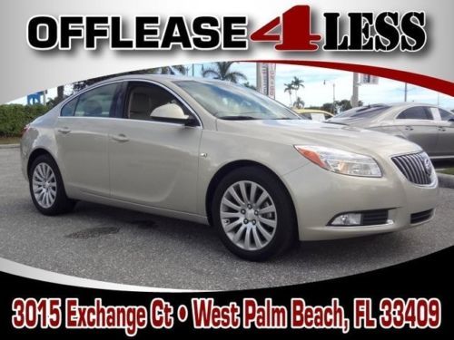 2011 buick regal cxl 30mpg clean carfax warrany leather seats