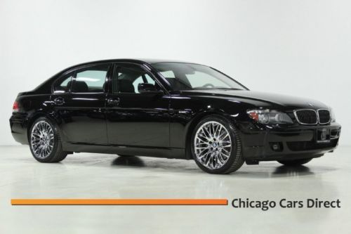 08 750li true sport chrome 20s luxury comfort logic 7 convenience 39k miles rare