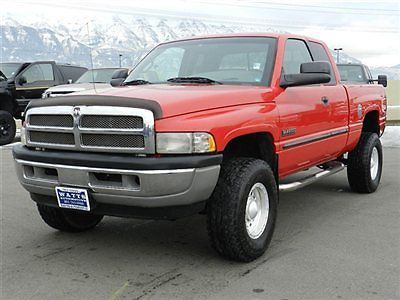 Dodge ram quad cab cummins diesel 4x4 slt shortbed auto tow custom truck