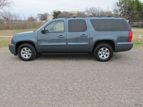 08 yukon xl slt nav heated lthr seats quads tv/dvd sunroof immac