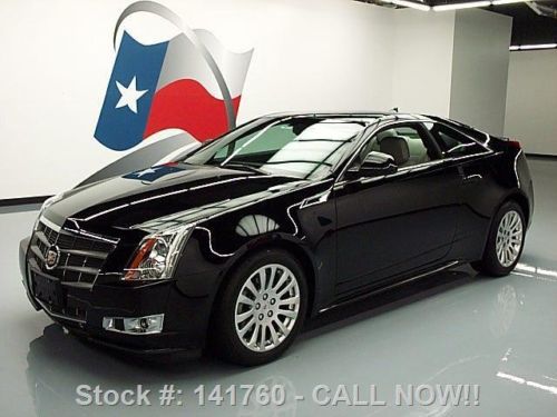 2011 cadillac cts 4 3.6 performance coupe awd nav 19k!! texas direct auto
