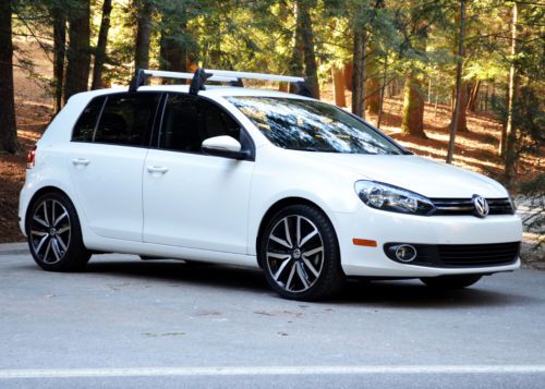 2012 volkswagen golf tdi hatchback. vw clean turbo diesel. great mpg. one owner