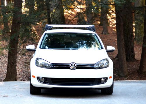 2012 Volkswagen Golf TDI Hatchback. VW Clean Turbo Diesel. Great MPG. One Owner, image 2