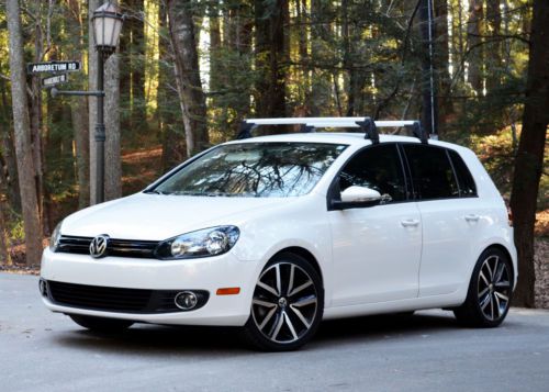 2012 Volkswagen Golf TDI Hatchback. VW Clean Turbo Diesel. Great MPG. One Owner, image 3