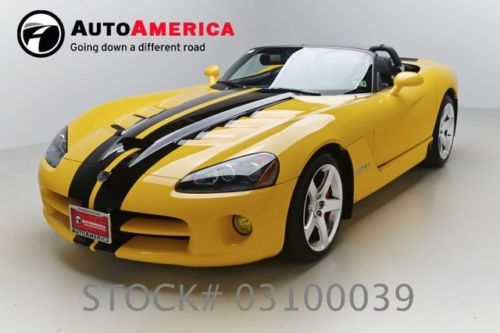 2010 dodge viper srt 10 viper race yellow low miles autoamerica