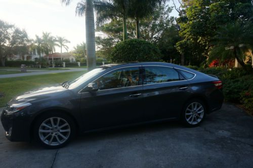 Magnetic gray metallic/black like new 2013 toyota avalon touring with navi
