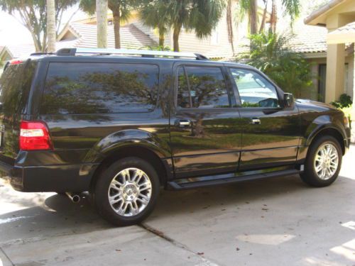 2011 ford expedition el limited florida black livery ready priced to sell!!