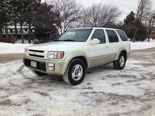 No reserve 1999 infiniti qx4 base sport utility 4-door 3.3l, leather,bose,4x4