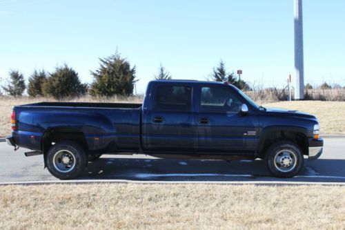 Crew cab, low miles, duramax, allison, 4wd, many options