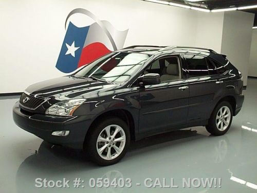 2009 lexus rx350 sunroof heated leather nav xenons 60k! texas direct auto