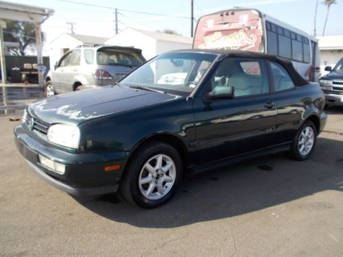 1998 volkswagen cabriolet, no reserve