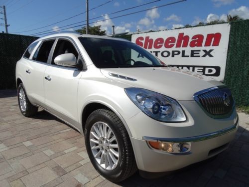 2011 buick enclave one owner cxl fla driven leather backup cam power auto air