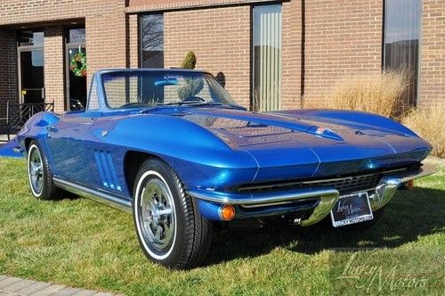 1965 corvette 327 300hp show and go. restored nicely