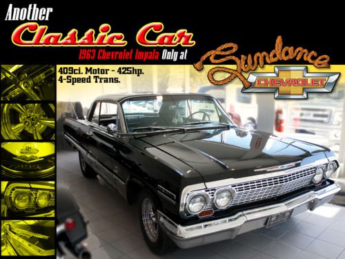 1963 chevrolet impala 409 425hp tribute