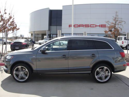 Q7 tdi quattro - prestige pkg - s line pkg - 21&#034; wheels - bose audio pkg - nav !