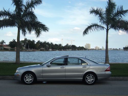 2003 mercedes benz s430 s500 one owner low 55k miles non smoker clean no reserve