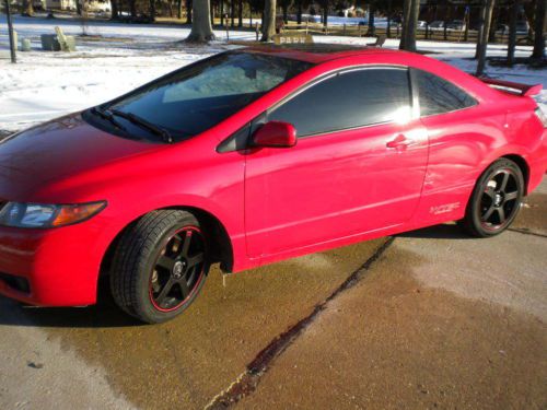 2006 honda civic si 2.0 6speed red