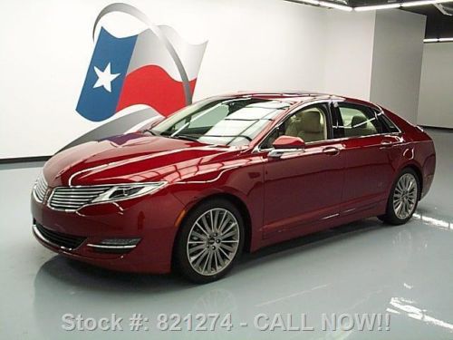 2013 lincoln mkz hybrid sunroof nav rearview cam 4k mi texas direct auto