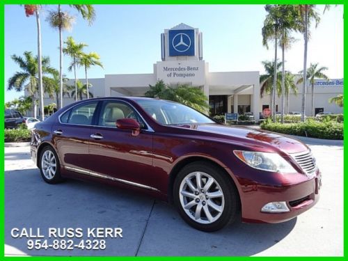 2007 lexus ls 460 4.6l v8 32v automatic rwd sedan premium