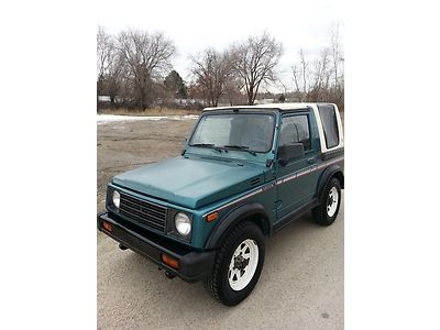 87 suzuki samurai 4x4  no reserve!! must see!!