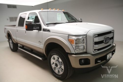 2013 king ranch crew 4x4 fx4 navigation sunroof leather heated 20s aluminum v8