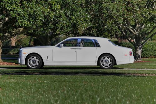 Nothing better or lower mileage in the market! 2006 white rolls phantom 5k miles
