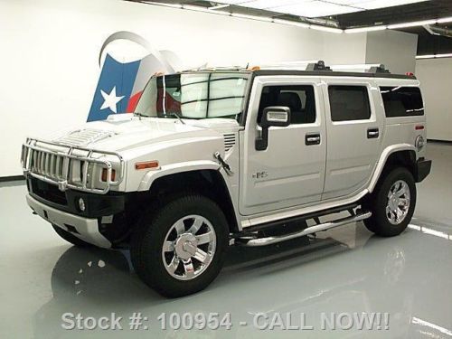 2009 hummer h2 luxury 4x4 sunroof nav dvd rear cam 20&#039;s texas direct auto