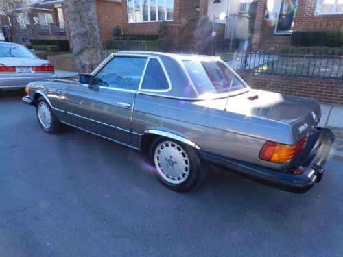 1985 mercedes-benz 380sl convertible last year mint low mileage garaged