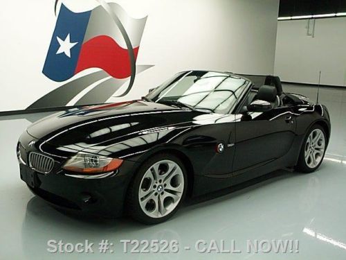 2003 bmw z4 3.0i roadster sport auto leather 26k miles texas direct auto