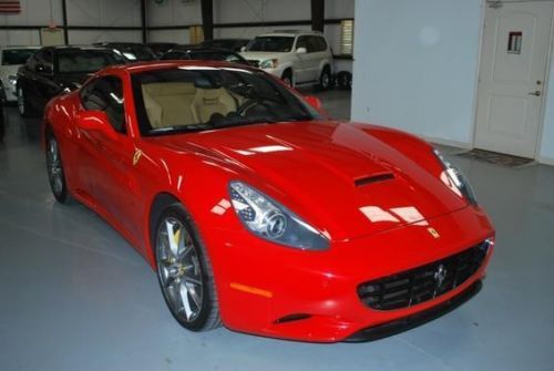 2011 ferrari california gt convertible cd air conditioning alloy wheels