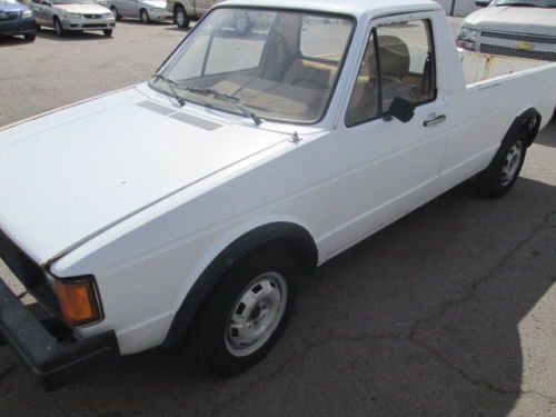 Super rare 1981 vw rabbit pickup *no reserve*
