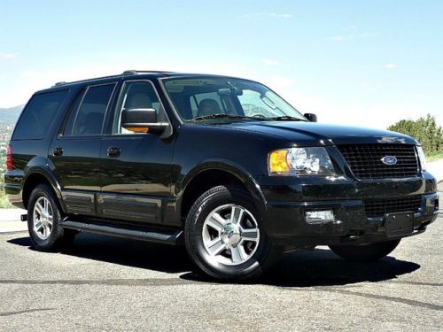 No reserve auction! 1 owner lo miles 04 ford expedition 4x4 leather dvd loaded!
