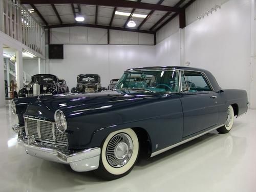 1956 continental mark ii 2-door hardtop, factory a/c,restored!!