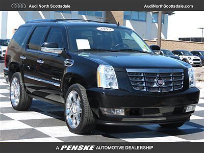 09 cadillac escalade hybrid   4wheel drive   gps sun roof   heated seats  sirius