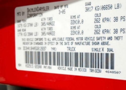 NO RESERVE 05 SRT 10 Like New 6k Miles Nicest Viper Truck available All Options, image 33