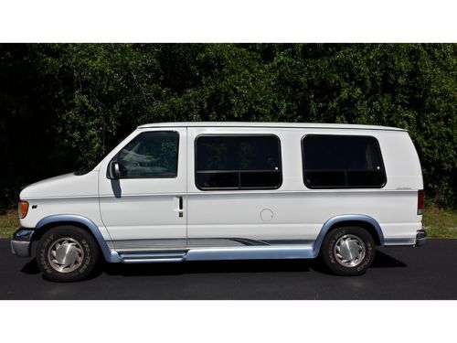 ((1997 ford econoline ( no reserve) comfy ice cold a/c one owner clean car fax))