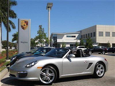 2010 porsche boxster, pdk, certified, silver/black