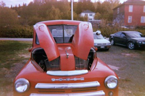 1949 red dodge pick up  b1b